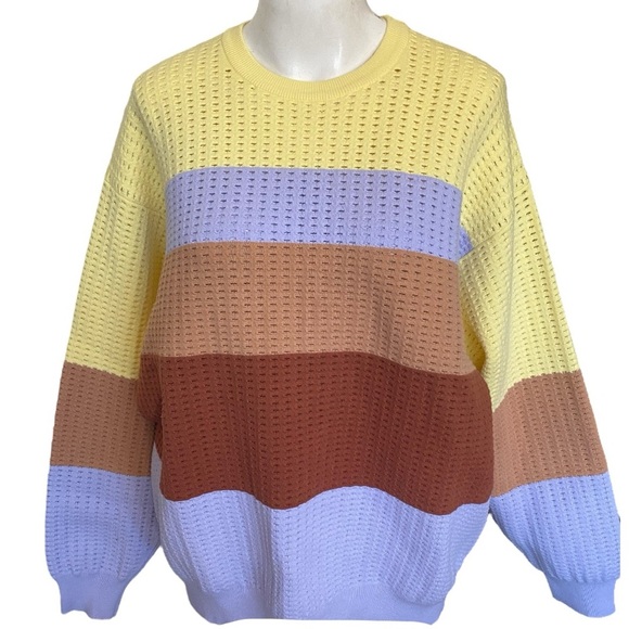AKNVAS Cruz Sweater Retails $495 Size XS Color: Sun - Picture 4 of 13